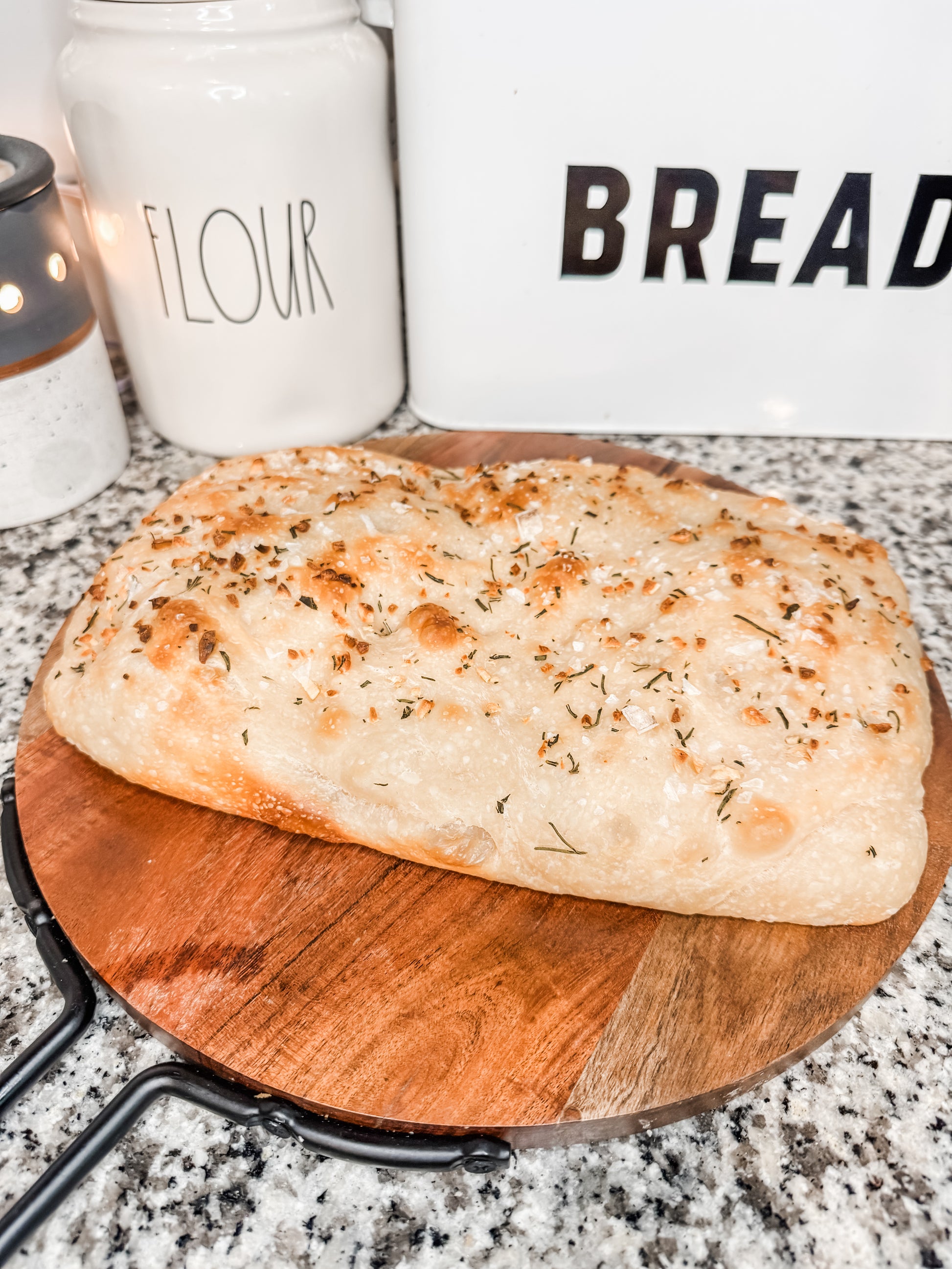 Seasonal Focaccia Loaf - Rosemary Garlic