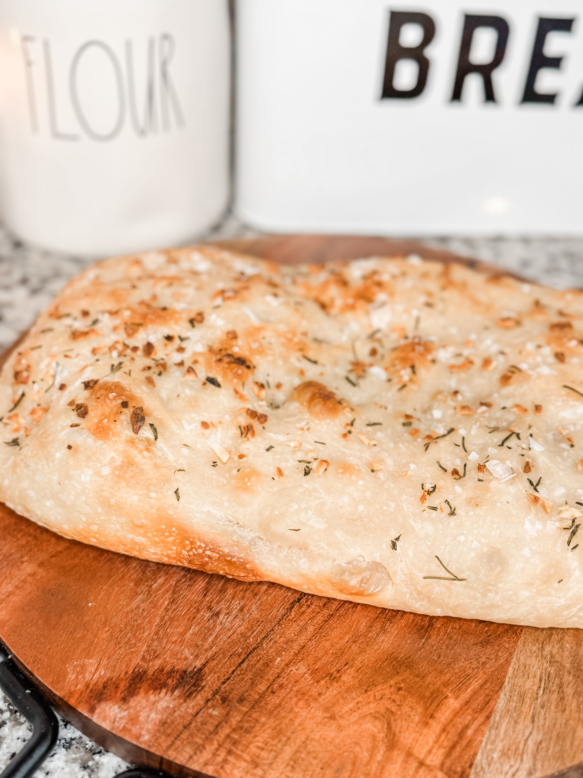 Seasonal Focaccia Loaf - Rosemary Garlic