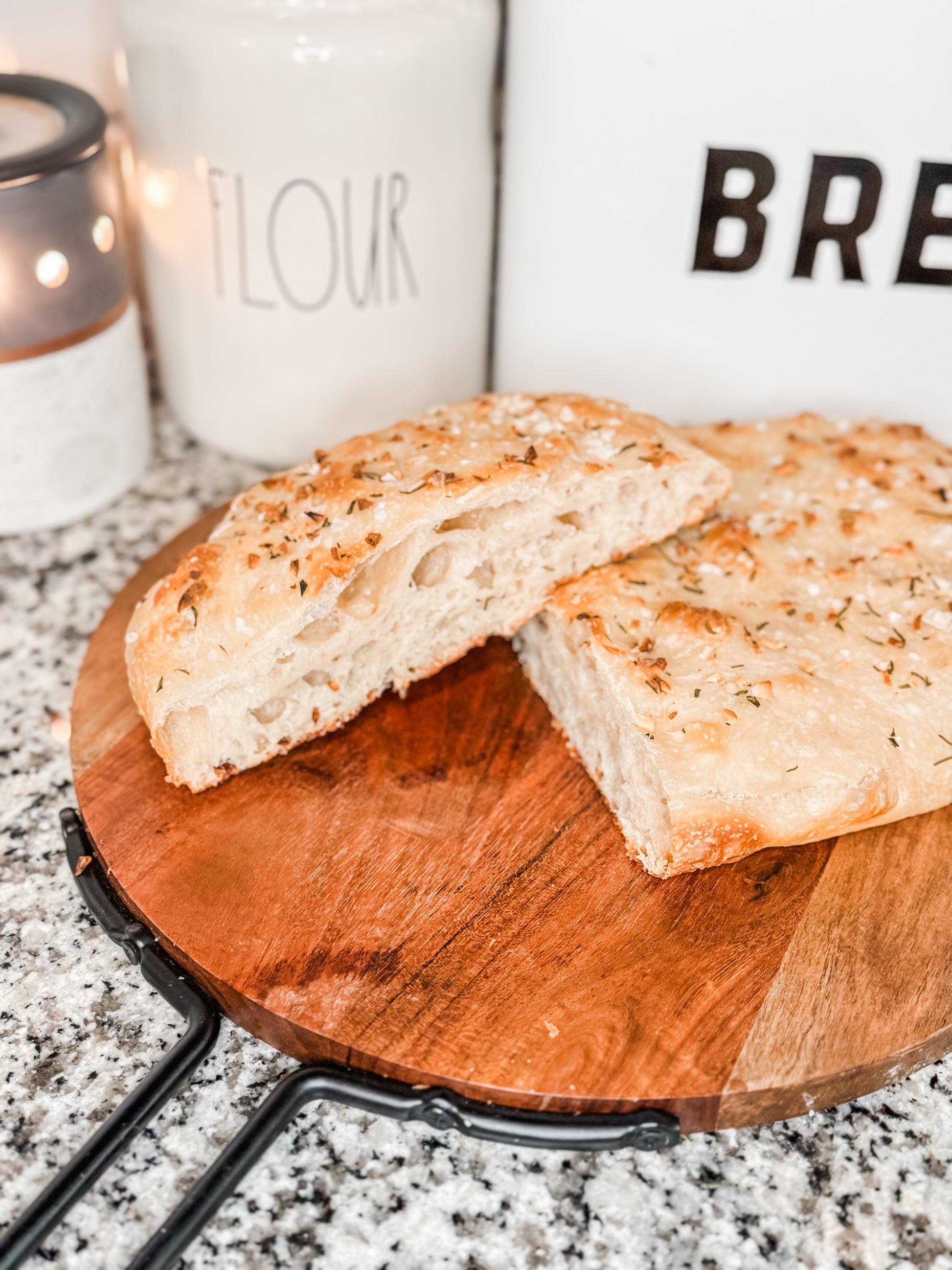 Seasonal Focaccia Loaf - Rosemary Garlic