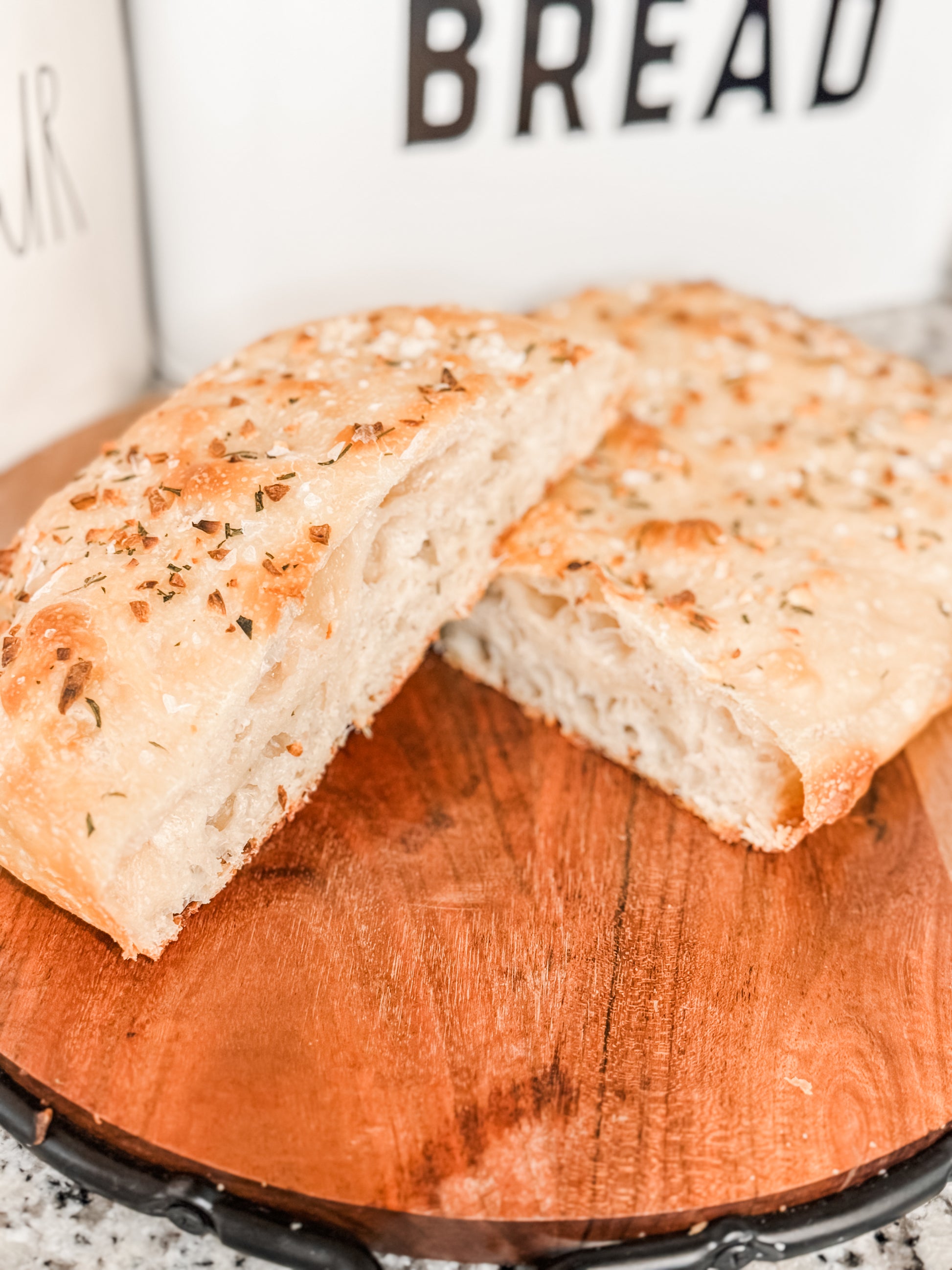 Seasonal Focaccia Loaf - Rosemary Garlic